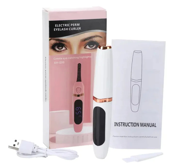 Heated Eyelash Curler for Long-Lasting, Beautiful Curls