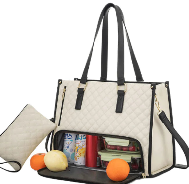 Fashionable Insulated Lunch Tote Bag – Stylish, Spacious & Leak-Proof