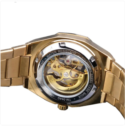 Luxury Skeleton Dial Watch – Automatic, Stylish & Durable