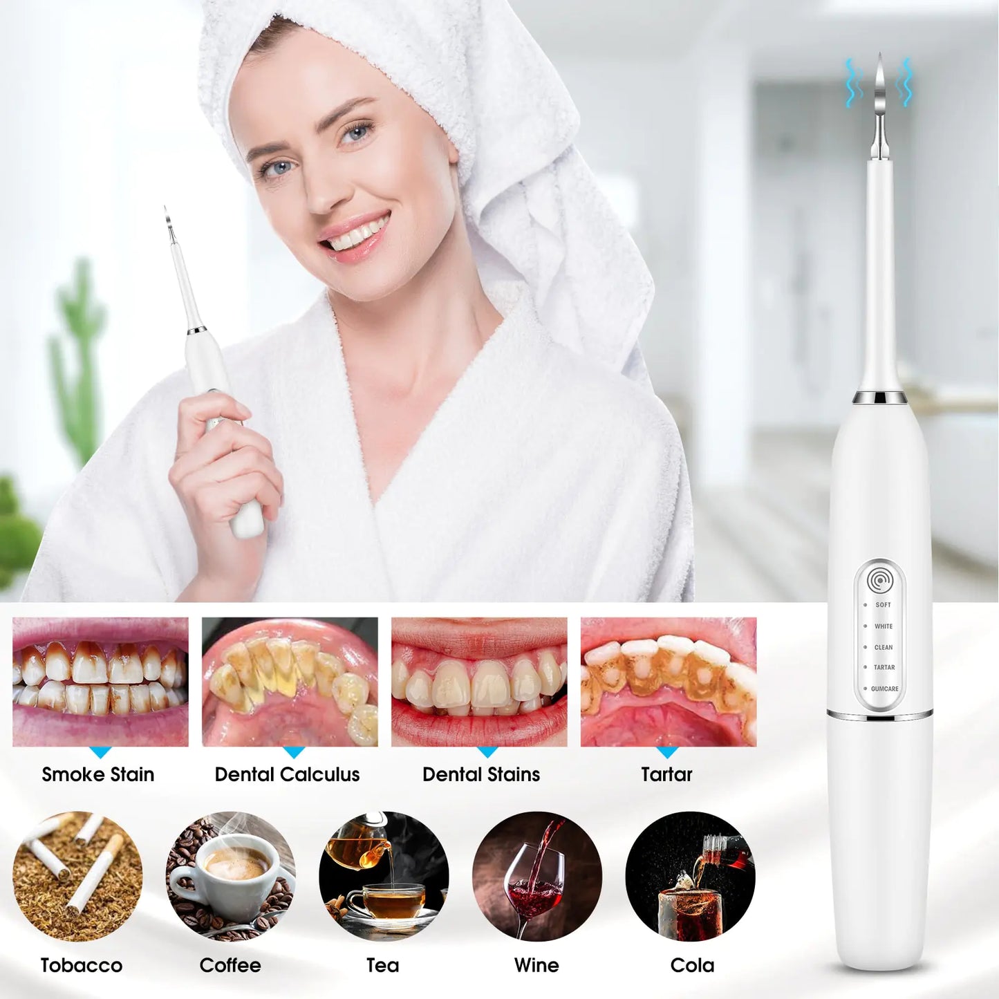 Electric Dental Calculus Remover – Professional Grade Oral Care at Home