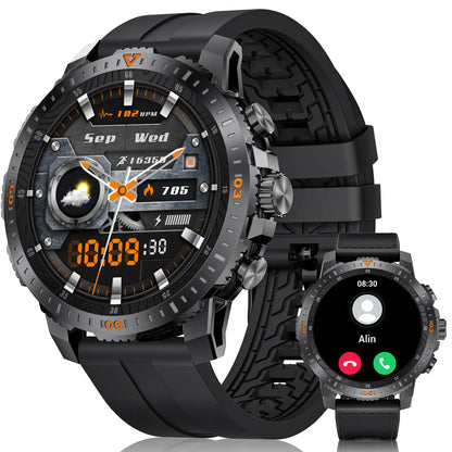 HIRREO Military Smart Watch - Rugged and Reliable