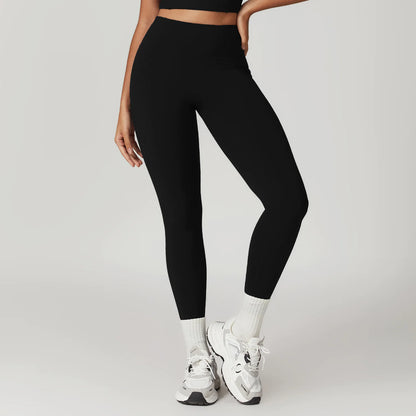 High-Waist Sports Yoga Leggings – Comfort, Style & Performance