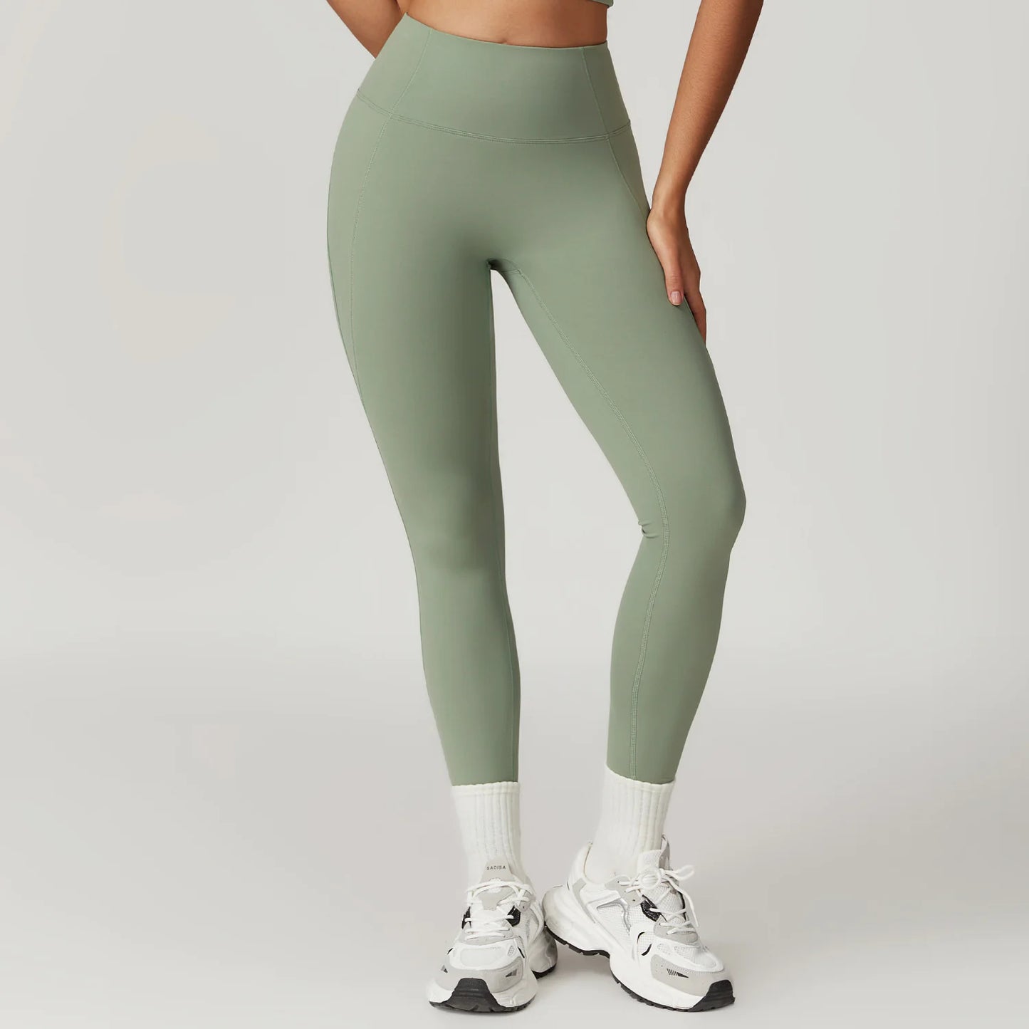 High-Waist Sports Yoga Leggings – Comfort, Style & Performance