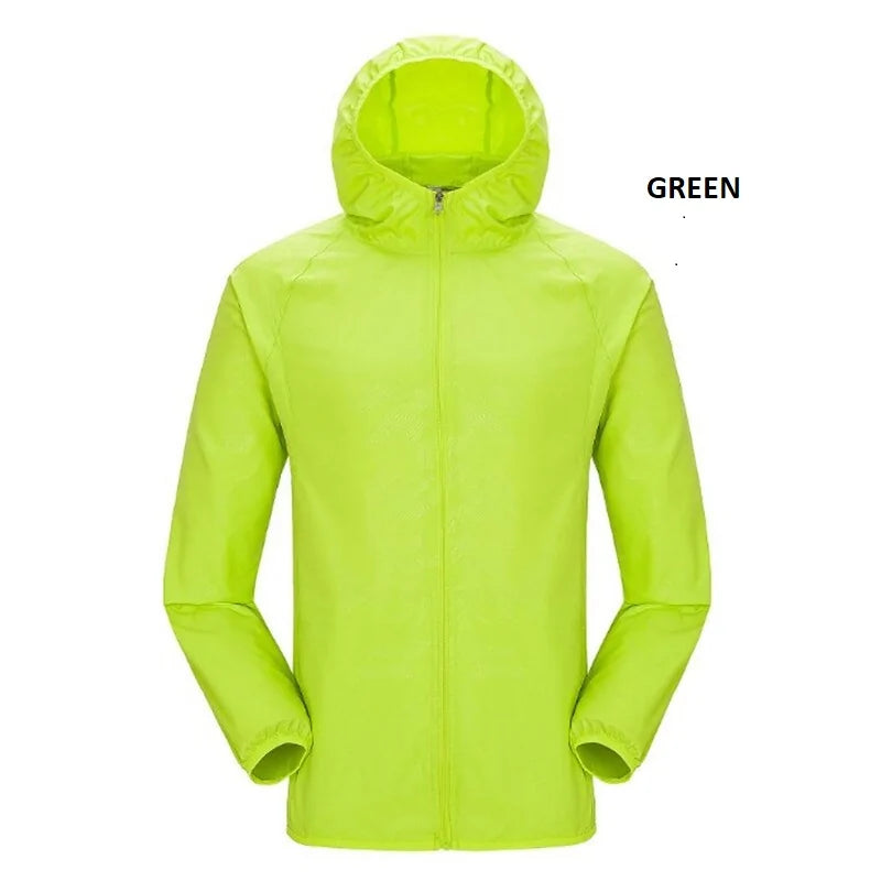 Quick-Dry Unisex Windproof Hiking Jacket | Lightweight & Durable