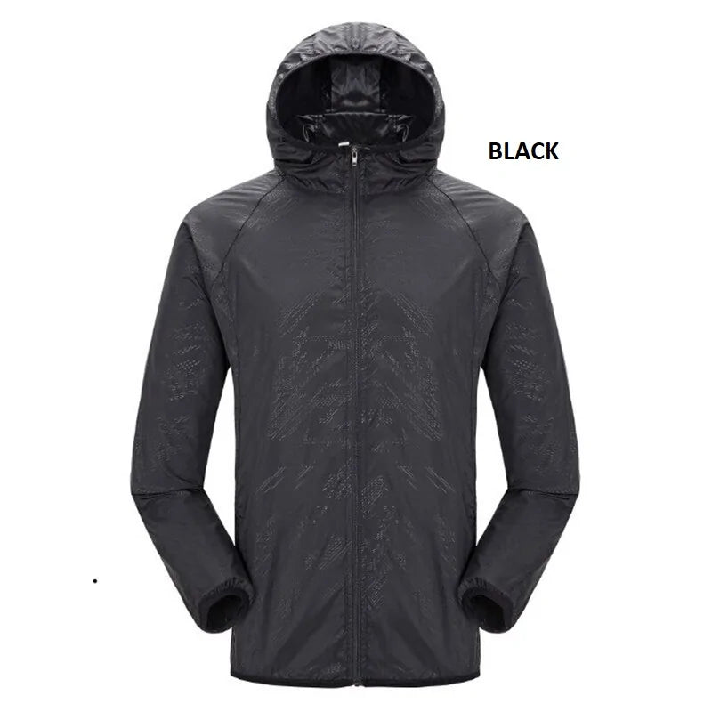 Quick-Dry Unisex Windproof Hiking Jacket | Lightweight & Durable