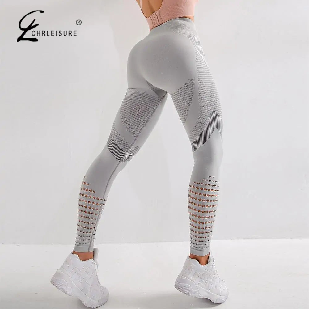 Women's High Waist Seamless Breathable Workout Leggings